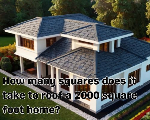 a 2000 square foot roof work