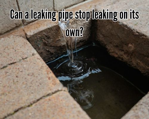 continuous water dripping due to leakage