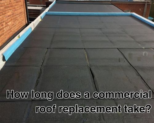 Professional-grade flat roof finish.
