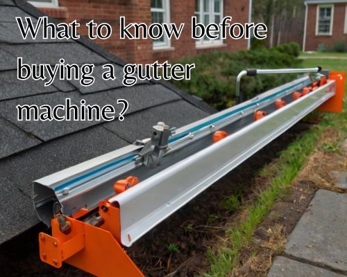 a guttering machine