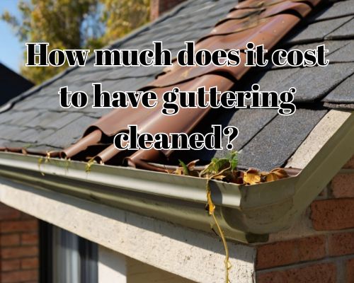 guttering for cleaning maintenance